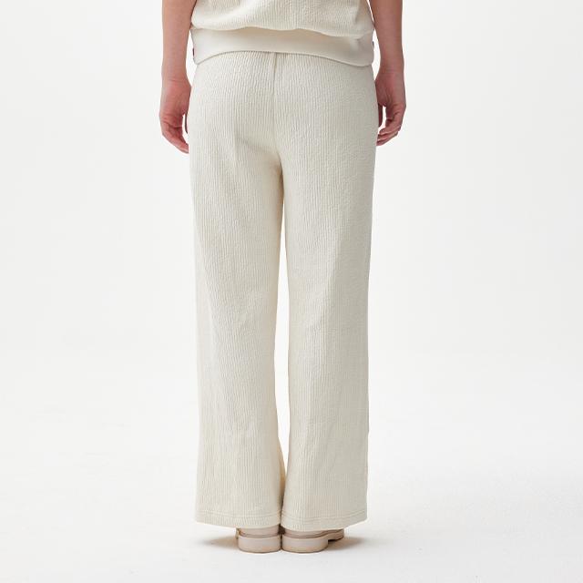 Heonteo [Women] Striped Interlock Pants - Ivory Haw0003Apzivo