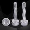 410 Stainless Steel Hex Head Self-Drilling Screws