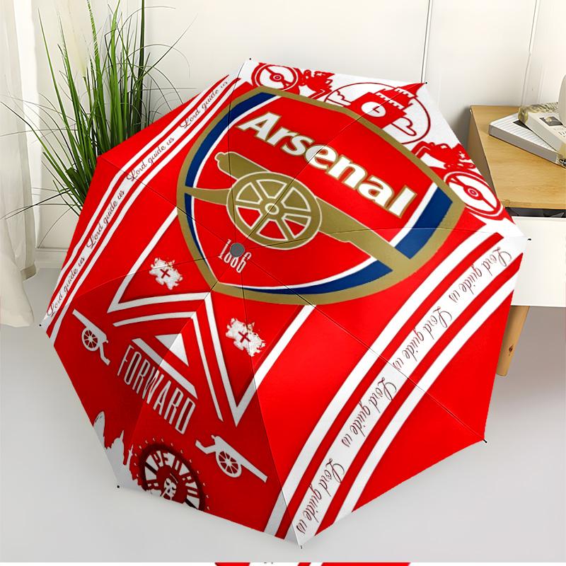 football team.C Print Automatic Open Close Umbrella, Portable Foldable Umbrella, for Outdoor Commute Camping Trip, Ideal Birthday Gift