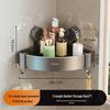 MICOE No-Drill Suction Cup Triangle Bathroom Corner Shelf