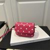 Sweet Mini Square Bag PU Single-Shoulder Bag New Polka Dot Crossbody Bag  Dressy Occasions