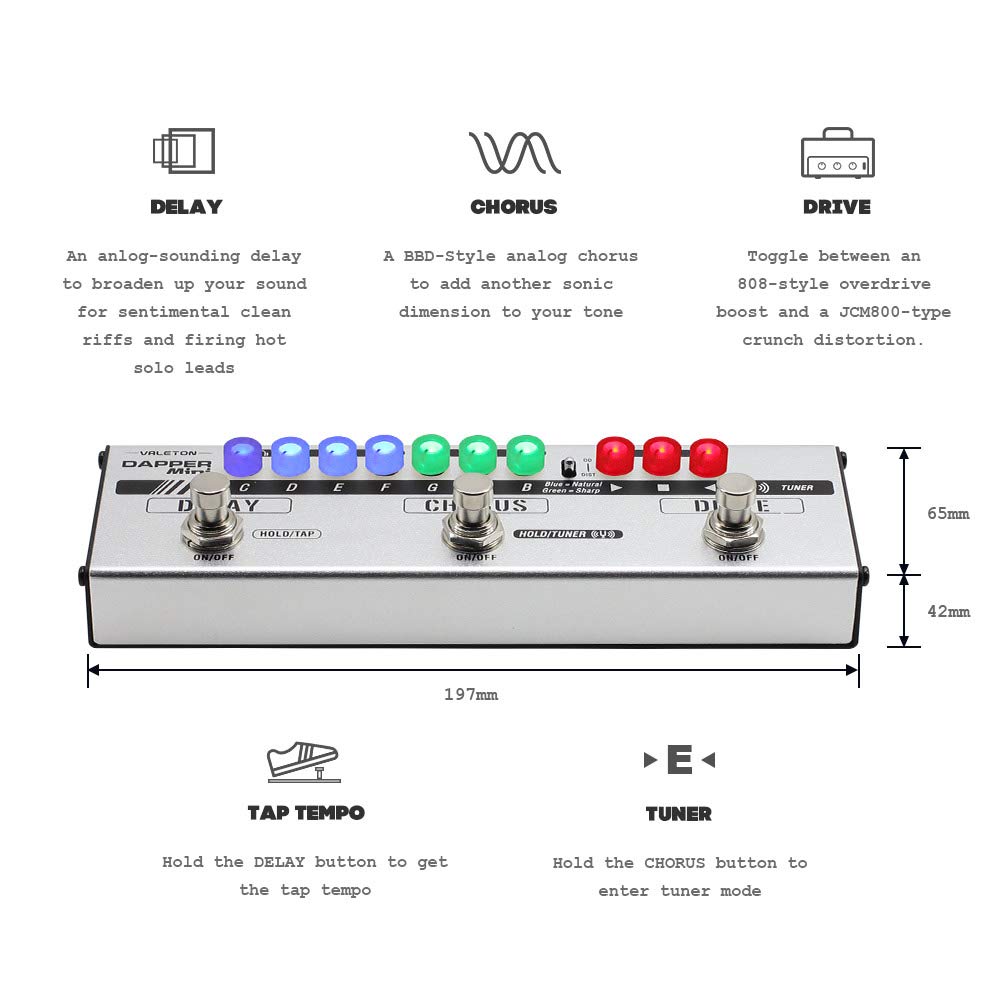 Valeton Dapper Mini Multi-Effector