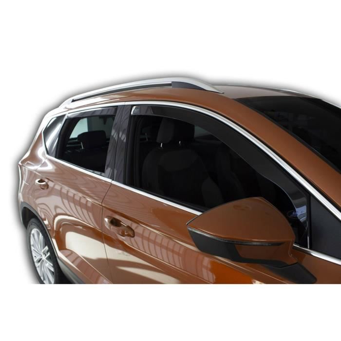 J&J AUTOMOTIVE | Heko Air Deflectors Wind Deflectors For Seat Ateca from 2016