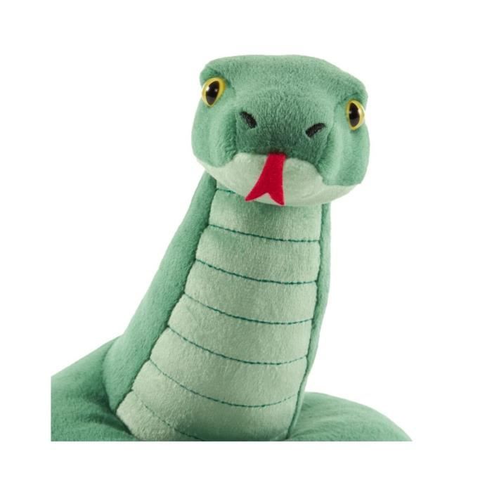 Peluche - noble collection - harry potter - slytherin snake mascot - 15 cm