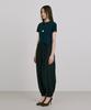 WNDERKAMMER Shirred Moon Jar Pants_Navy