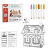 DIY Cardboard House Model for Kids: Creative Early Education Puzzle Toy (Ages 3-6)