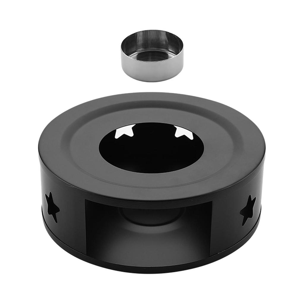 Kaffee Tee Wärmer Valentinstag Geschenke Hohlrahmen Teekanne Heizsockel Halter für Zuhause Restaurant Camping Küche Wandern