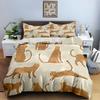 Leopard Silhouettes Design. Bedding Duvet Cover Sets Duvet Covers Pillowcases Gifts (1 * Duvet Cover 2 * Pillowcases, Without Duvet Insert)