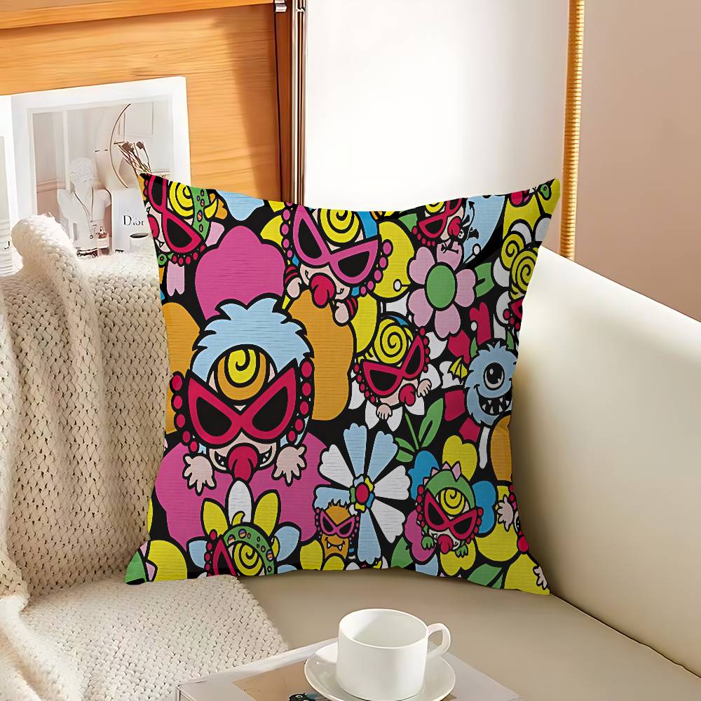 Japan Fashion H-Hysteric M-Mini Cushion Cover Decorative Pillow Sofa Home Decor Case Pillow Cases