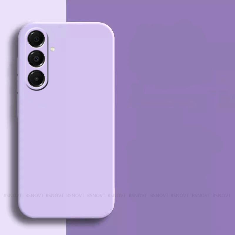 

Для Samsung S25 FE Чехол Накладка Samsung Galaxy S25 FE Capas Бампер Оригинальный Жидкий Силикон Противоударный Мягкий Fundas Samsung S25 FE