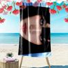 LISA Print Beach Towel, Large Soft Quick Dry Towel for Beach Camping Swimming