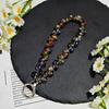 Teardrop Crystal Beaded Mobile Phone Lanyard Pendant Case Keychain Pendant Earphone Accessories Chain Light Luxury Jewelry New