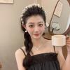 New Elegant Design Solid Color Hair Hoop Tie Korean Satin Wide Hairband Headbands For Women Hair Accessories Headdress Gifts