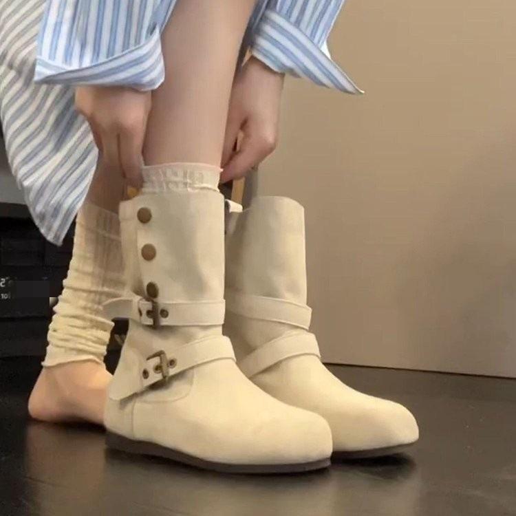 Retro Shoes, Height-increasing Ankle Boots, New Versatile and Best-selling Fashion Boots for Women