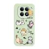 Happy Cat Phone Case For Xiaomi Redmi Note 15 14 13 12 11 Pro Plus 12S 11S 14C 13C 4G 5G Film Hard Cover