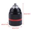 2025  Keyless Metal Drill Chuck,With Lock 13Mm Ratchet Self-Locking Chuck 1/2-20Unf Thread For Drill Bit Screwdiver&Sockets