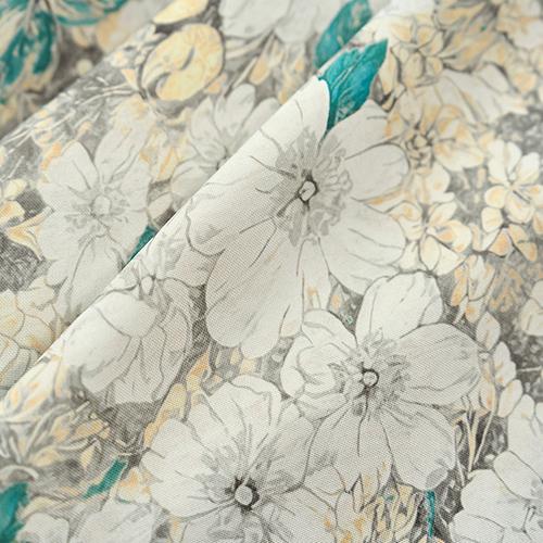 1PC NAPEARL Tende Oscuranti Stile Campagna Francese Tenda Finestra Stampata con Fiori Dipinti a Mano per Camera da Letto Soggiorno Decorazione Casa