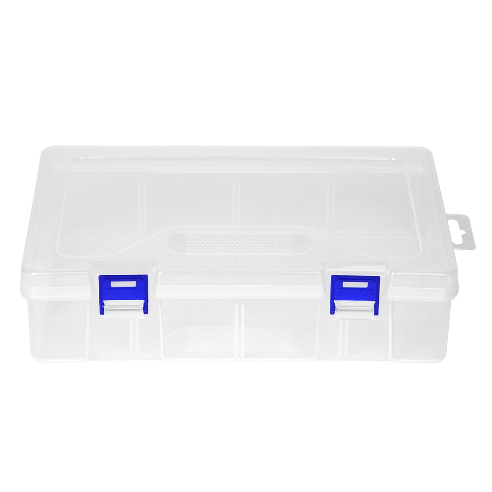 D306 Transparent Plastic Storage Box Jewelry   Hardware Tools Container