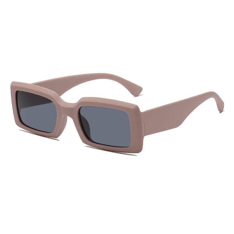 4 Pairs Vintage Square Sunglasses Women Fashion Trendy Brand Design Anti UV Sun Glasses Outdoor Casual Shades