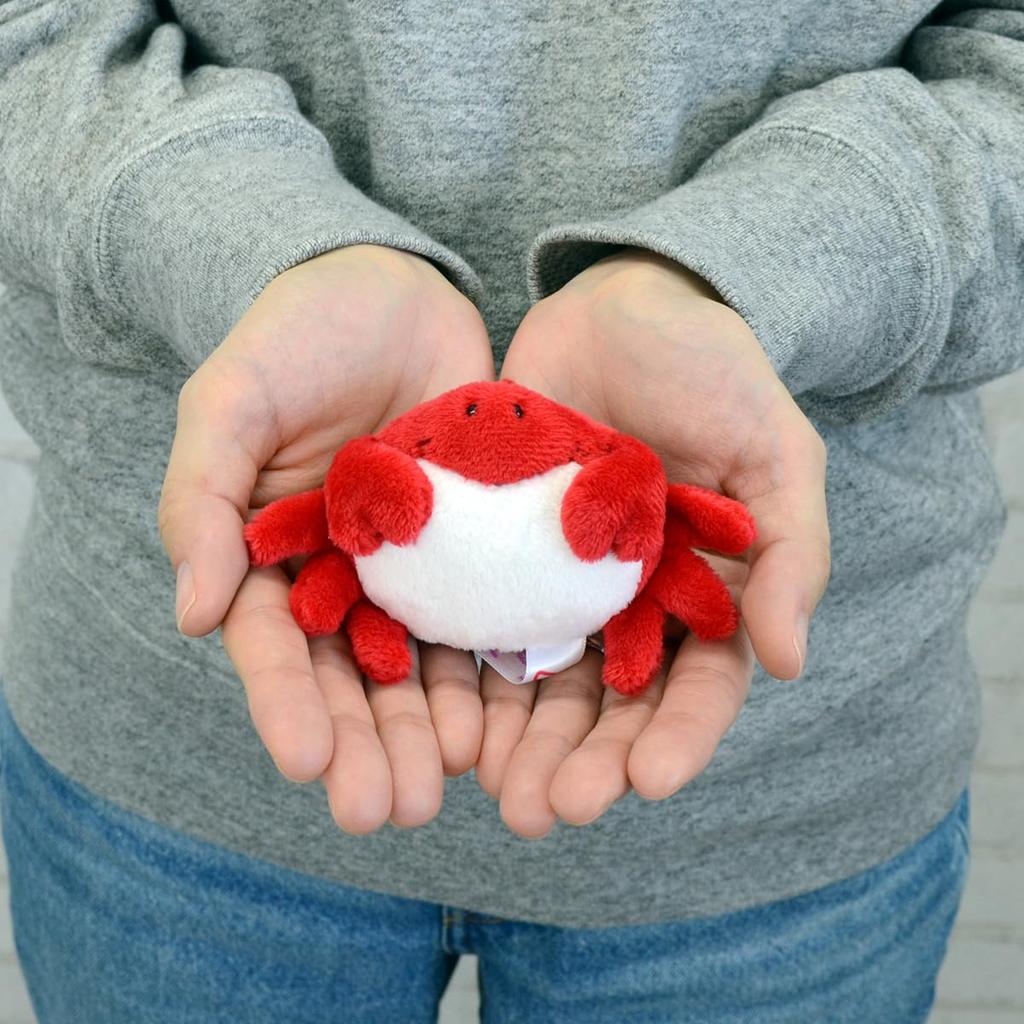 Niki Crab Keychain, 10cm, Kids, Red, W12 X D7 X H4cm