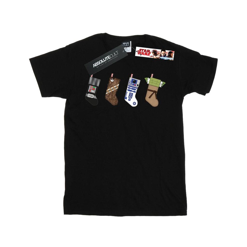 STAR WARS T-Shirt mit Weihnachtsstrümpfen für Jungen