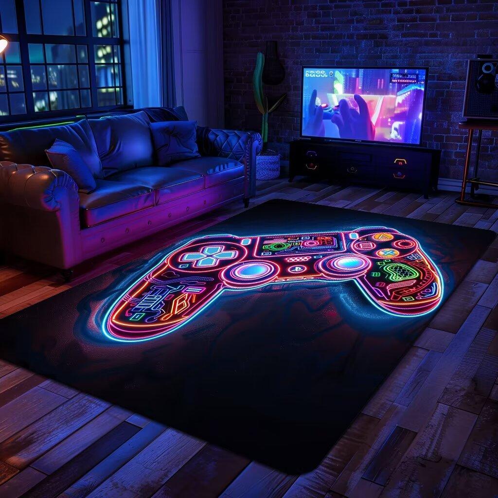 E-Sport-Raum Tisch, Stuhl, Teppich, Wohnzimmer, Schlafzimmer, Heimdekorations-Teppich, E-Sport-Raum Schallschutzmatte