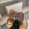 Luxusní značkové crossbody kabelky pro ženy, módní design, podpaží 2024, dámská kabelka přes rameno, dámská jednobarevná kabelka a peněženky