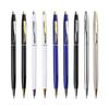Stainless Steel Twist-Out Ballpoint Pen - Logo Customizable, Ideal for Hotel Rooms and Signature Gifts