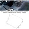 Acouto Console Cup Holder Panel with Electroplate Frame Decoration Cover Trim, for W205 C205 C Class 2015‑2021 for C253 X253 GLC 2016-2021