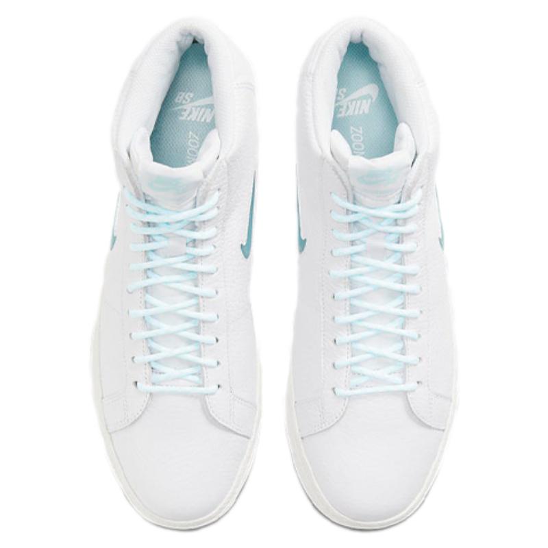 Nike Zoom Blazer Mid Premium Sb 'White Glacier Ice Jewel' Sneakers Casual CU5283-100
