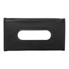 Car Tissue PU Tissue Attaches To Sun Slim Stores Case, Leather, Cover, Visor/Car Door/Seat Back, Design, Tissues/Masks (Black)