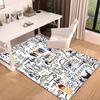 Friends Show Elements Carpet, Chair Rug,Rug for Office Bedroom living rooms, Doormat decor Fan Gift Christmas Gift