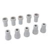 10pcs HYG TM46 S Saliva Ejector Suction Adapter Tips Silicone Strong Suction Tips Replacement