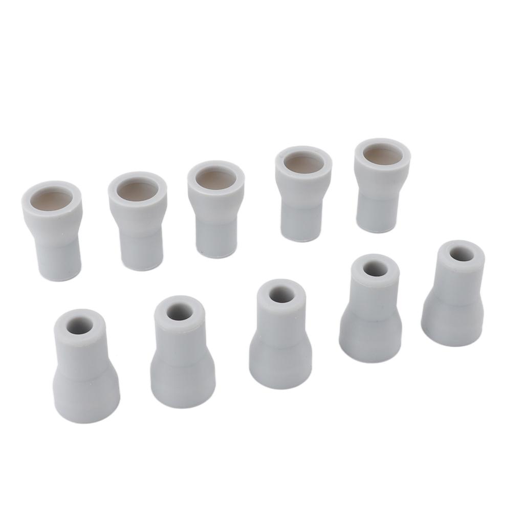 10pcs HYG TM46 S Saliva Ejector Suction Adapter Tips Silicone Strong Suction Tips Replacement