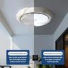 LED Solar Lights Indoor/Solar Lights Outdoor Waterproof Solar Shed Lights Solar Porch Ceiling Light with Remote Control 3 Colors