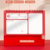 Chinese New Year Desk Calendar 2026 Lunar Standing Flip Calendar Zodiac Horse Monthly Planner