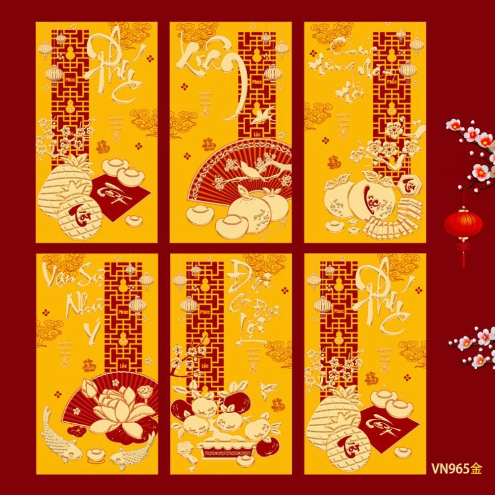 

New Year Packet Vietnam Red Envelope New Year s Blessing Bag Money Bags 2024 Dragon Year