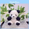 Endearing Panda Plush Doll Keychain Ultra-cozy Short Fur Animal Gift For Everyone