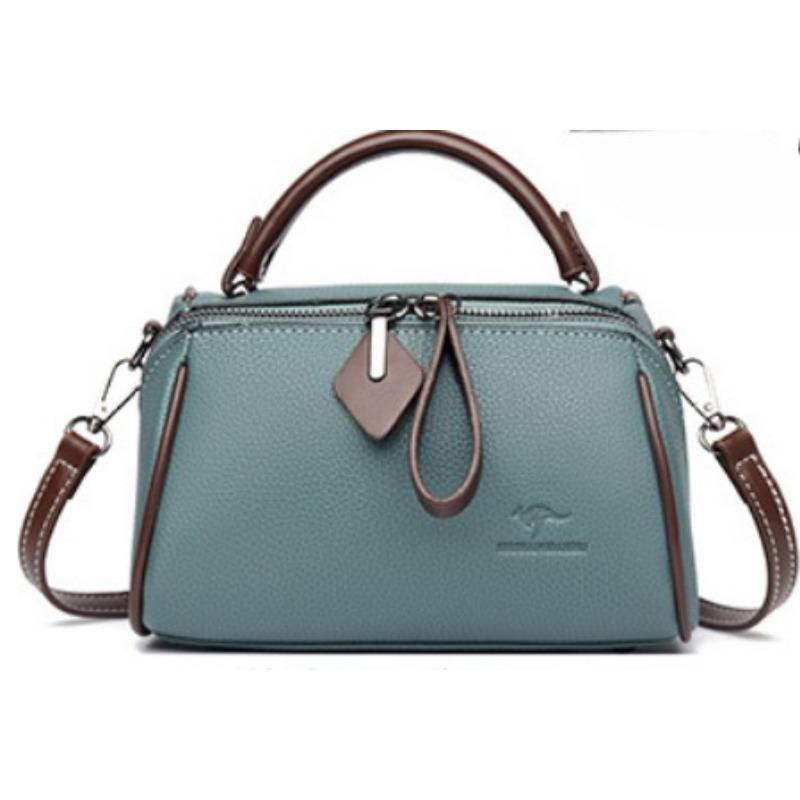 Kuddeväska, Trendig och Modig Enaxelväska, Handväska med Stor Kapacitet, Crossbodyväska