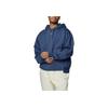 Under Armour Solid Color Casual Loose Hooded Pullover Long Sleeve Sweatshirt Men sweatshirt Blue 1387974-044