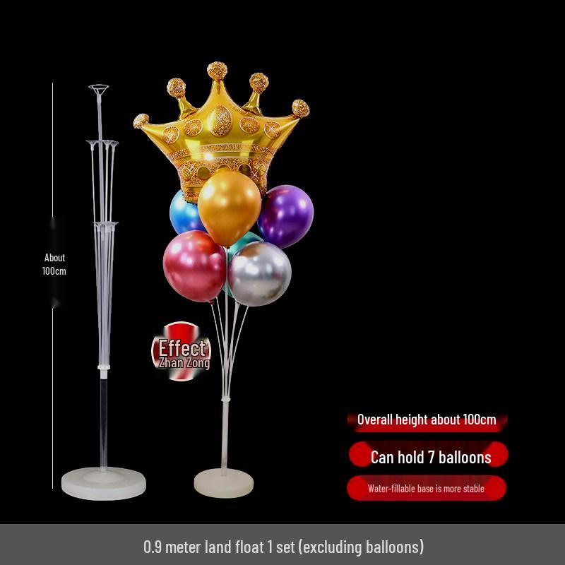 Floor-Standing Balloon Column Stand: Wedding, Birthday, Engagement Decoration
