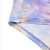 Saucony Logo Tie-Dye Print Round Neck Long Sleeve T-Shirt Women Tops Multicolor SC1230065A-PR18