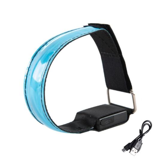 Portable Glowing Armband Super Bright Wear Resistant Adjustable Tightness LED Armband for Running
