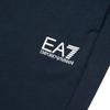 Emporio Armani EA7 FW24 Solid Color Drawstring Letter Pattern Jogger Knit Pants Men bottoms Dark-Blue 8NPP66-PJVRZ-1562
