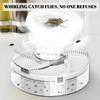 Household Mosquito Type Machine, Electric Silent Rotating Fly Catcher Fully Automatic Fly Catcher Practical Household