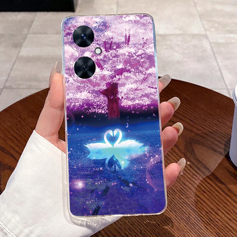 Casing For Huawei Nova 11 SE 12 SE Phone Case BNE-LX1 Transparent Silicone Cute Cat Cartoon Back Cover for Nova 11SE 12SE Bumper