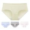 Women's Cotton Underwear Low Rise Hipster Panties High-Cut Full Coverage Ladies Briefs Cheeky Stretch Soft Bikini Underwear