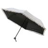 FAUCHON Folding Parasol Monotone Ange White (with Pouch) 001266-0001-01