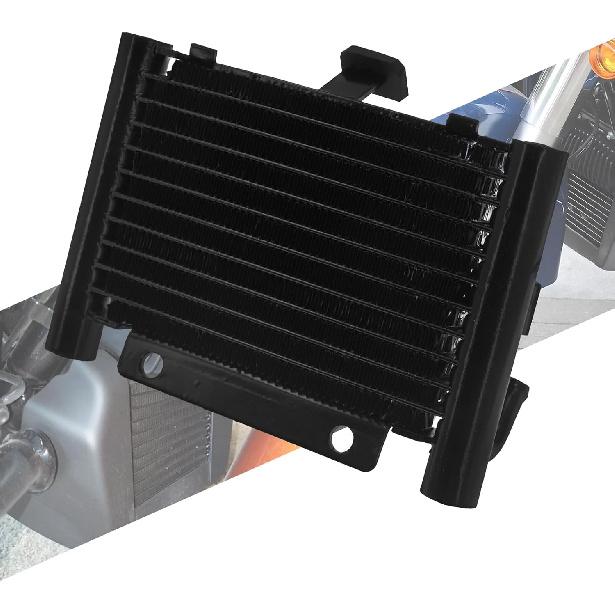 Motorcycle Oil Cooler Cooling Radiator Replacement Engine Oil Cooler Kit Fit For Road King Street Glide Electra Glide Road Glide Tri Glide 2009-2016