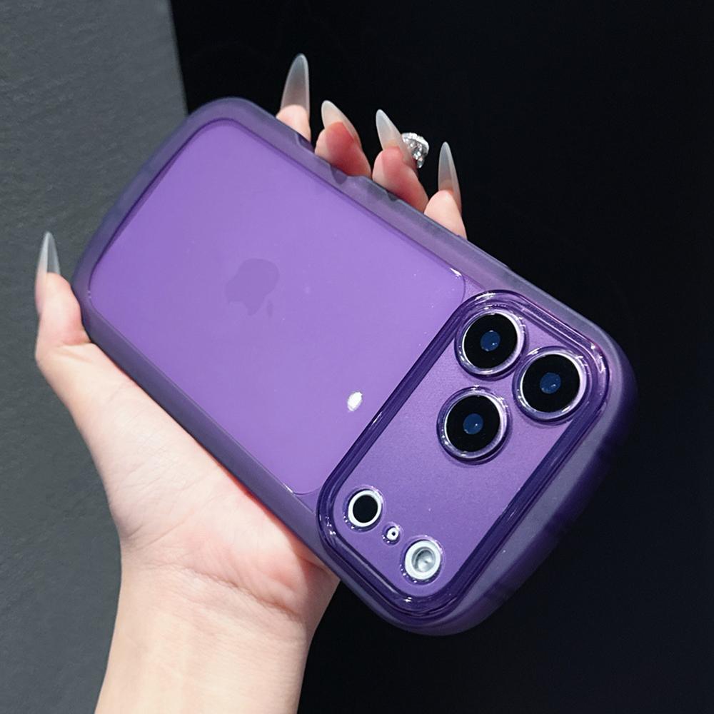 Transparent Oval Bumper Soft Armor Phone Case For iPhone 17 16 15 141 3 12 11 Pro Max Air X XR XS 7 8 Plus SE Protective Cover